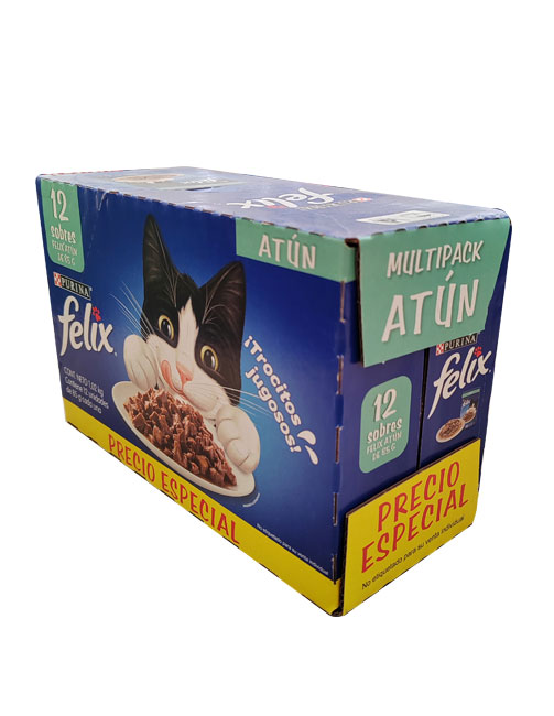 12PackFelixAtun 12 pack Felix sobre sabor atún