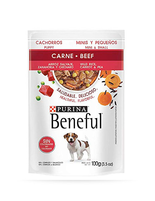 BenefulSobreCachCarne Beneful sobre cachorro carne (caja 20 pz)