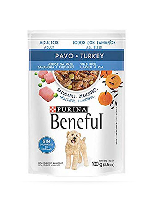 BenefulSobrePavo Beneful sobre sabor pavo (caja 20 pz)