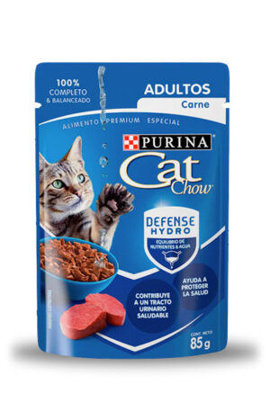 Cat Chow sobre sabor carne (caja 24 pz)