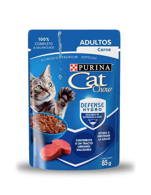 CatChowSobreCarne Cat Chow sobre sabor carne (caja 24 pz)