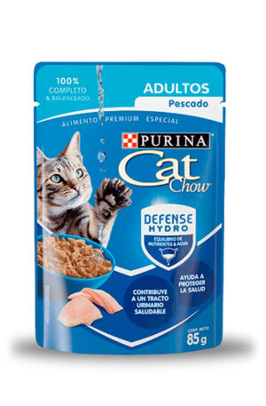 Cat Chow sobre sabor pescado (caja 24 pz)