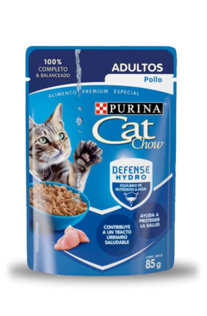 Cat Chow sobre sabor pollo (caja 24 pz)