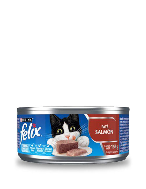 Felix lata paté salmón (caja 24 pz)