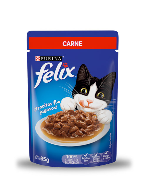 FelixSobreCarne Felix sobre sabor carne (caja 24 pz)