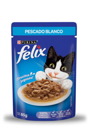 Felix sobre sabor pescado blanco (caja 24 pz)
