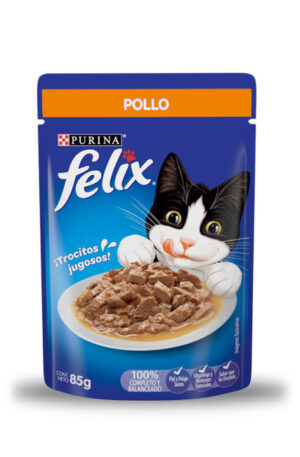 Felix sobre sabor pollo (caja 24 pz)