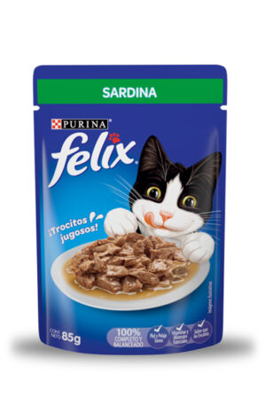 Felix sobre sabor sardina (caja 24 pz)