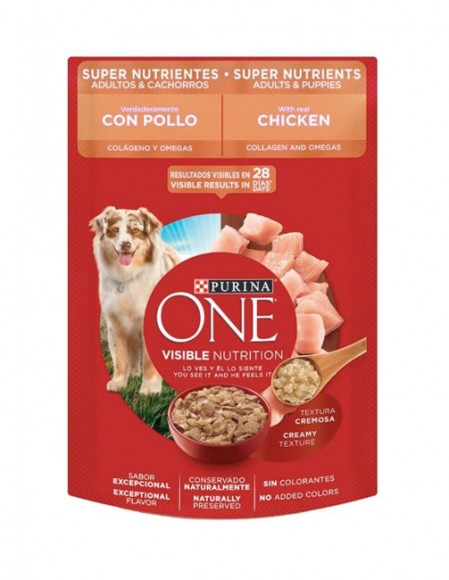 purina-one-adulto-cordero (3) Purina One Perro sobre super nutrientes pollo adultos y cachorros (caja con 24 pz)