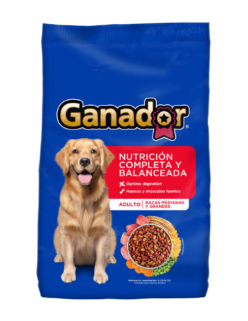 Ganador Adulto razas medianas y grandes 20