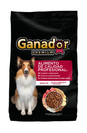 Ganador Premium adulto razas medianas y grandes 20 kg