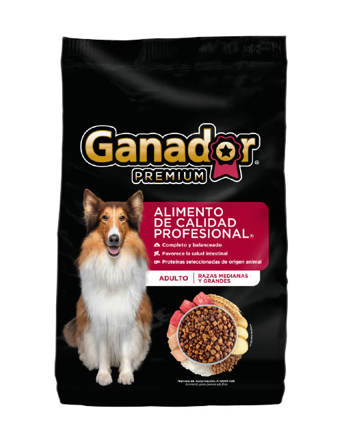 GanadorPremiumAdtRG Ganador Premium adulto razas medianas y grandes 20 kg