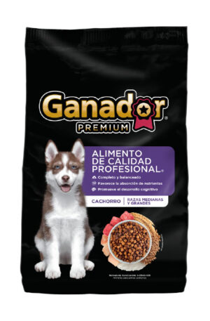 Ganador Premium cachorro razas grandes 20 kg