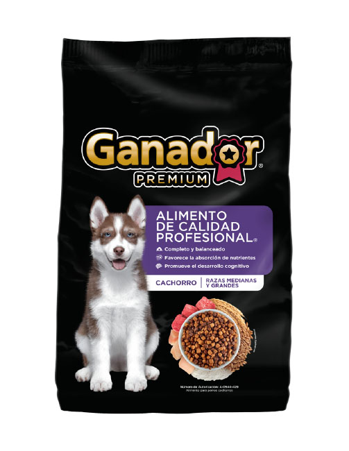 GanadorPremiumCachRG Ganador Premium cachorro razas grandes 20 kg