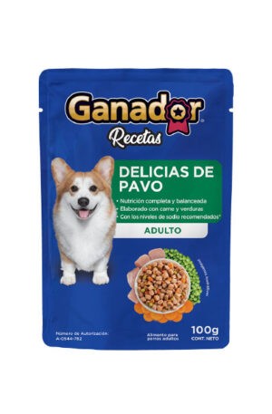 Ganador sobre delicias de pavo (caja 22 pz)